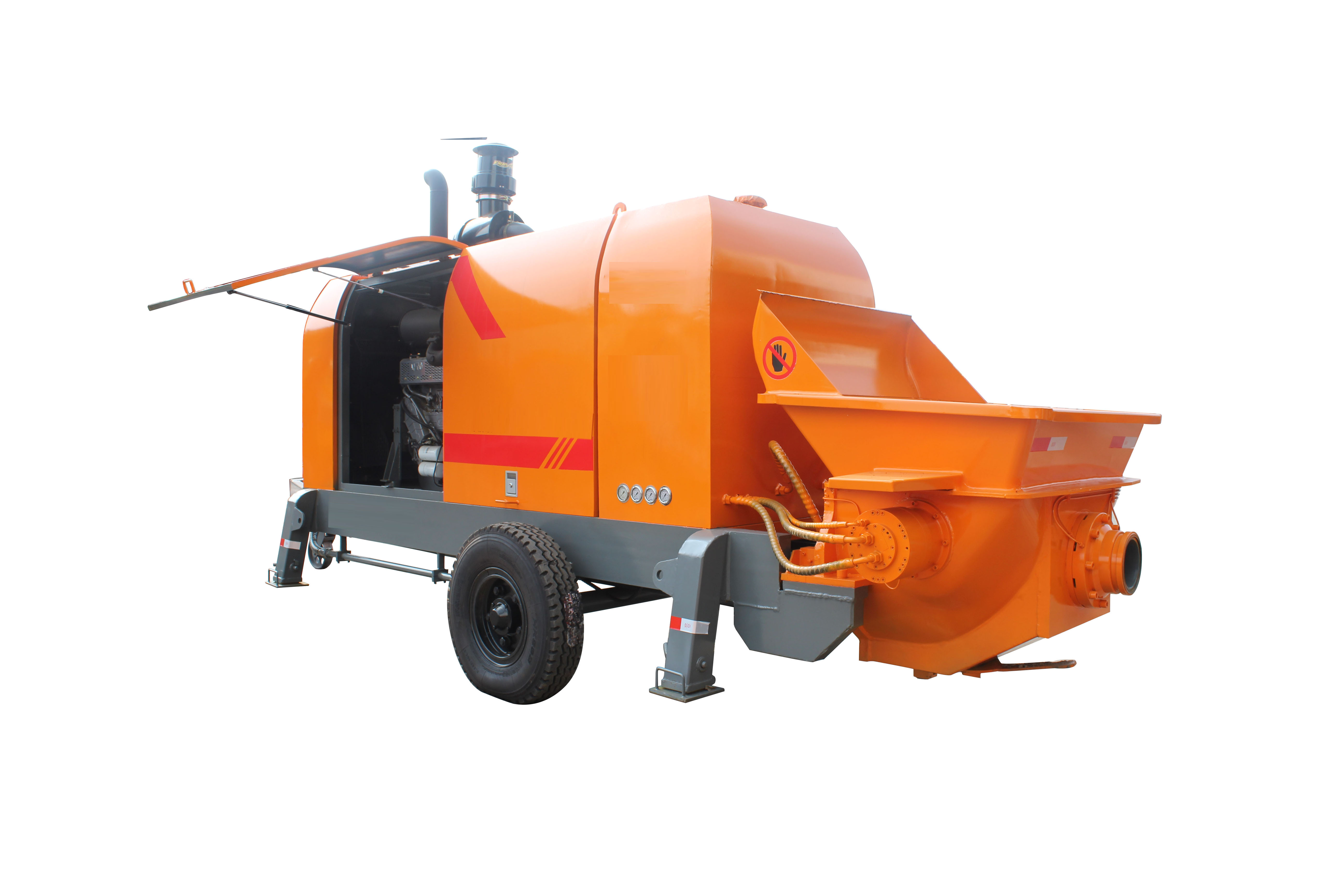 HBT 80 Diesel concrete pump